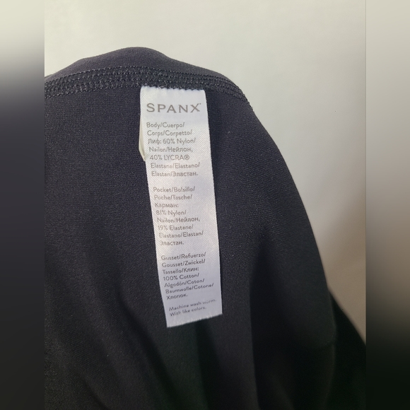 SPANX Booty Boost® Active 7/8 Leggings- 2XL- Black - Picture 5 of 6